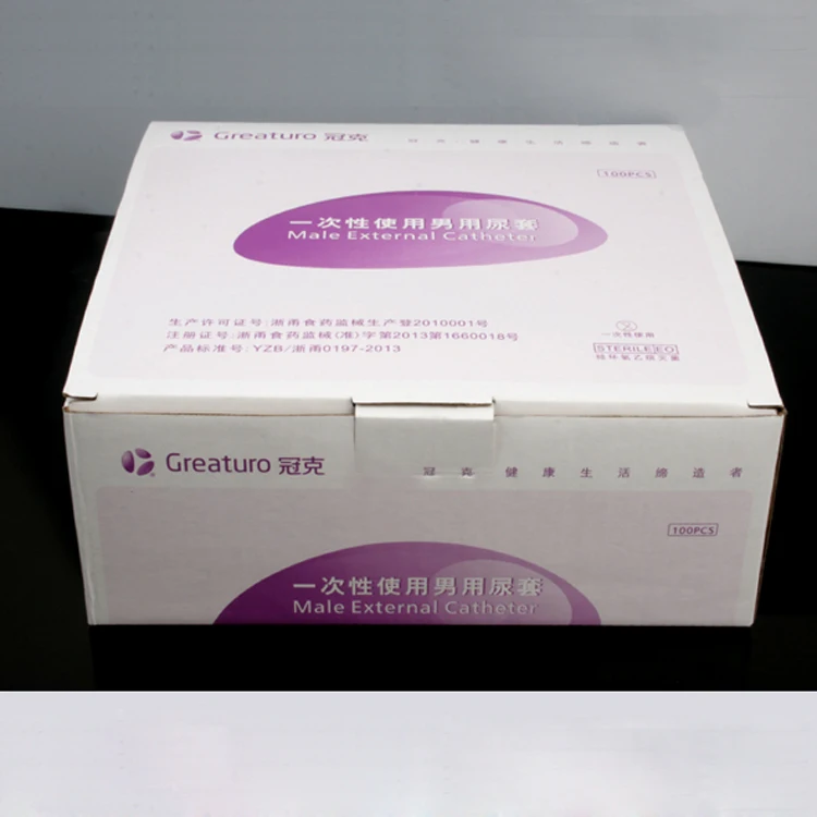 50pcs 25 mm/30 mm/35mm moški zunanje kateter za enkratno uporabo razpoložljivega condon urina zbiralec iz Lateksa urina vrečko pick pisoar vrečko