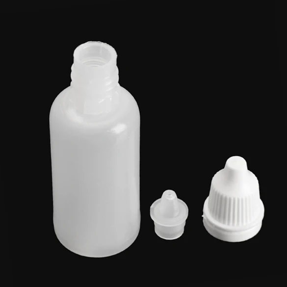 50pcs Plastičnih LDPE Stisljiv Kapalko Steklenice Oči Tekoče Prazno