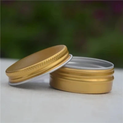 50pcs/veliko 15g Aluminij Metal Kozmetični ponovno napolniti Posodo Profesionalne Kozmetike Posodo Krema Jar Pot Steklenico