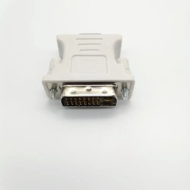 50pcs VGA Ženski DVI 24+5 Pin Moški vmesnik za 15 Pin VGA Ženski Konektor Extender Pretvornik