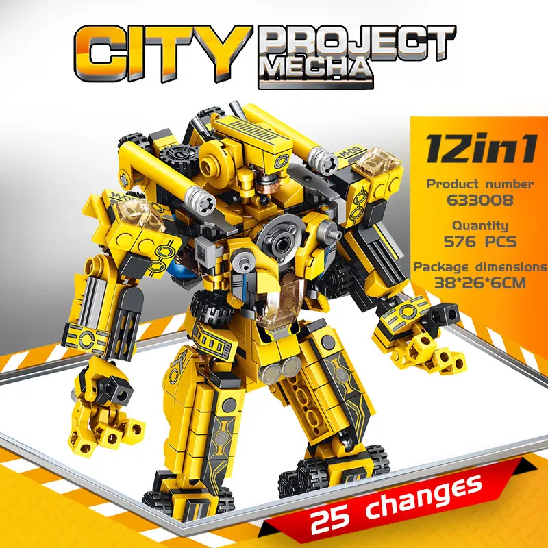 576PCS Otrok gradniki Nastavite LegoINGLYS Tovornjak Avto Izobraževalne Fant Igrače Robot Opeke Za Otroke Mini Inženiring Vozila