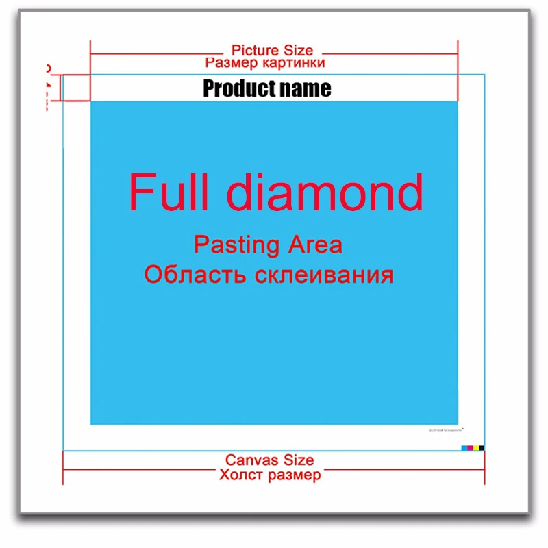 5D Diamond Slikarstvo Needlework Polno Diamond 