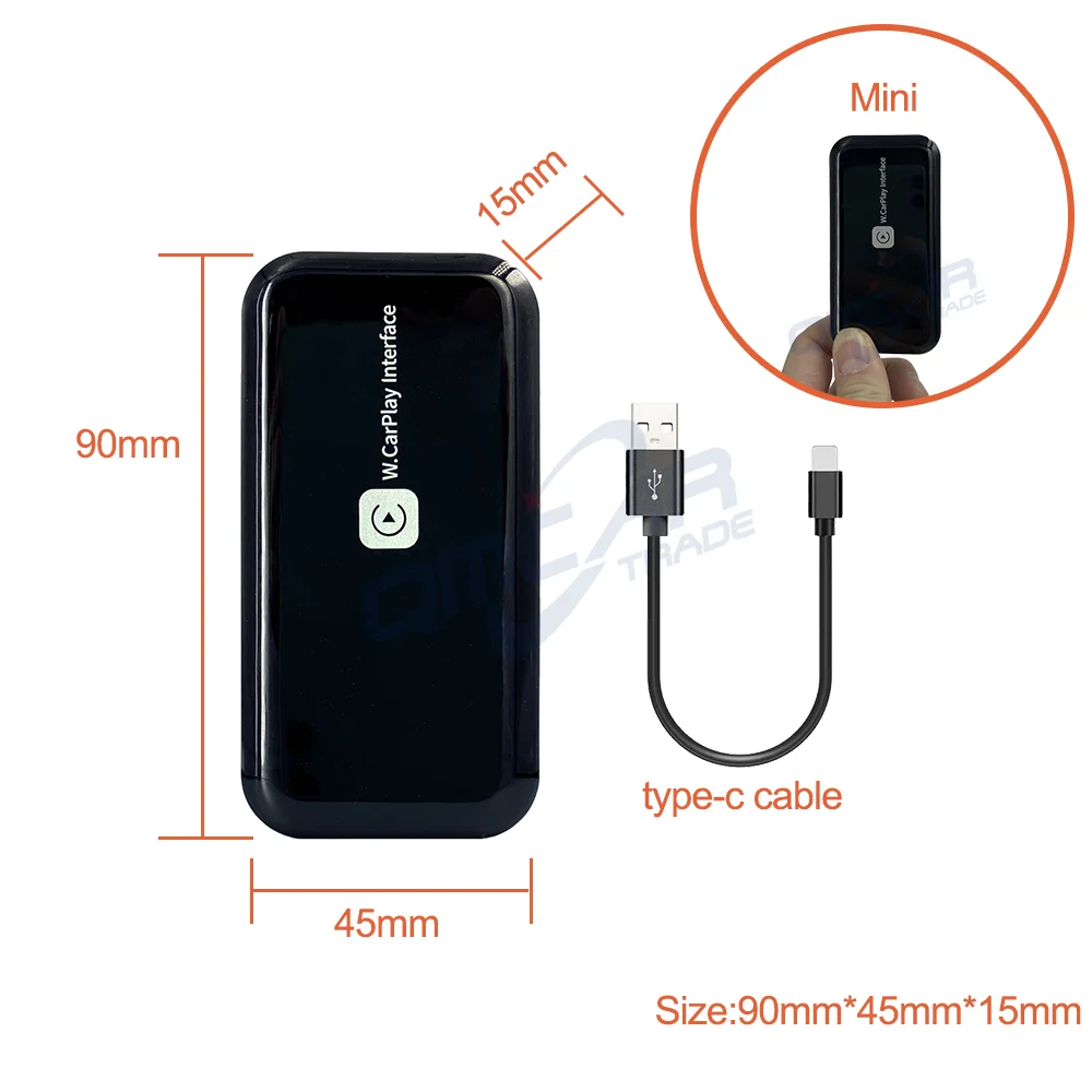 5G Wifi Brezžični Apple Carplay Ključ za Žično Brezžično Avto predvajanje USB Adapter Ogledalo povezavo Polje iOS13 14 Avto Multimedijski Predvajalnik