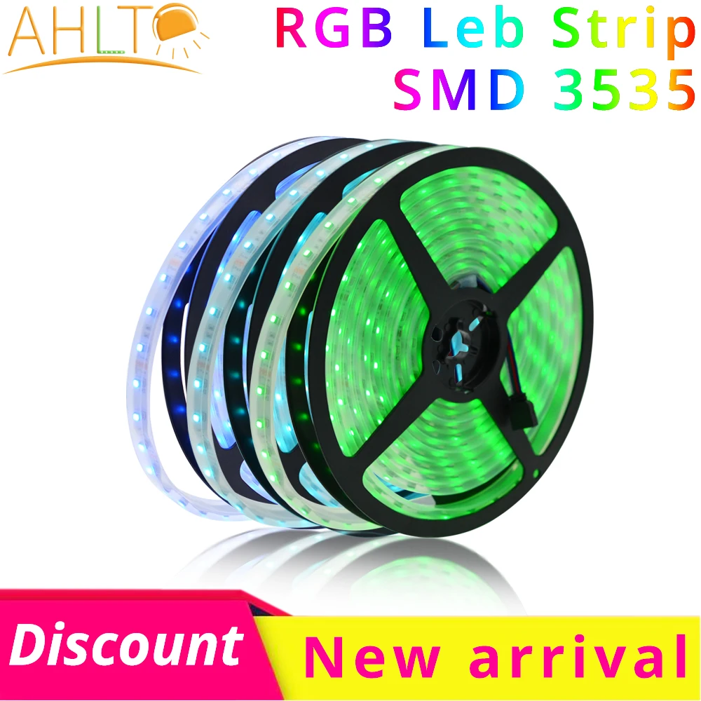 5m Veliko RGB SMD 3535 IP67 DC12V Prilagodljivo LED Neon Luči Trakovi, Barvni Spremenljivka, Dnevna Soba, Spalnica Dekoracijo Bar Počitnice Razsvetljavo