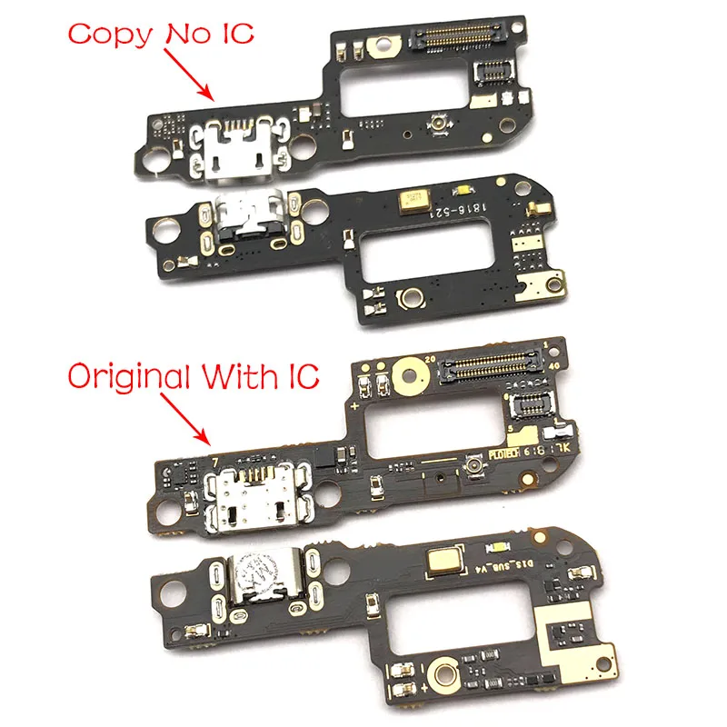 5pcs/sklopov, Za Xiaomi redmi 6 pro / Mi A2 lite Nov Polnilnik USB Vrata USB za Polnjenje Vrata Flex kabel Nadomestni Del