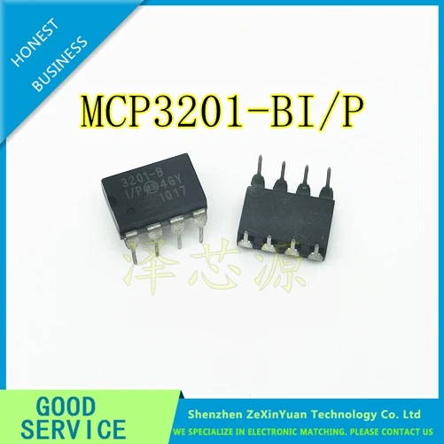 5PCS/VELIKO MCP3201-BI/P MCP3201-B DIP-8 MCP3201 NAJBOLJŠE KAKOVOSTI