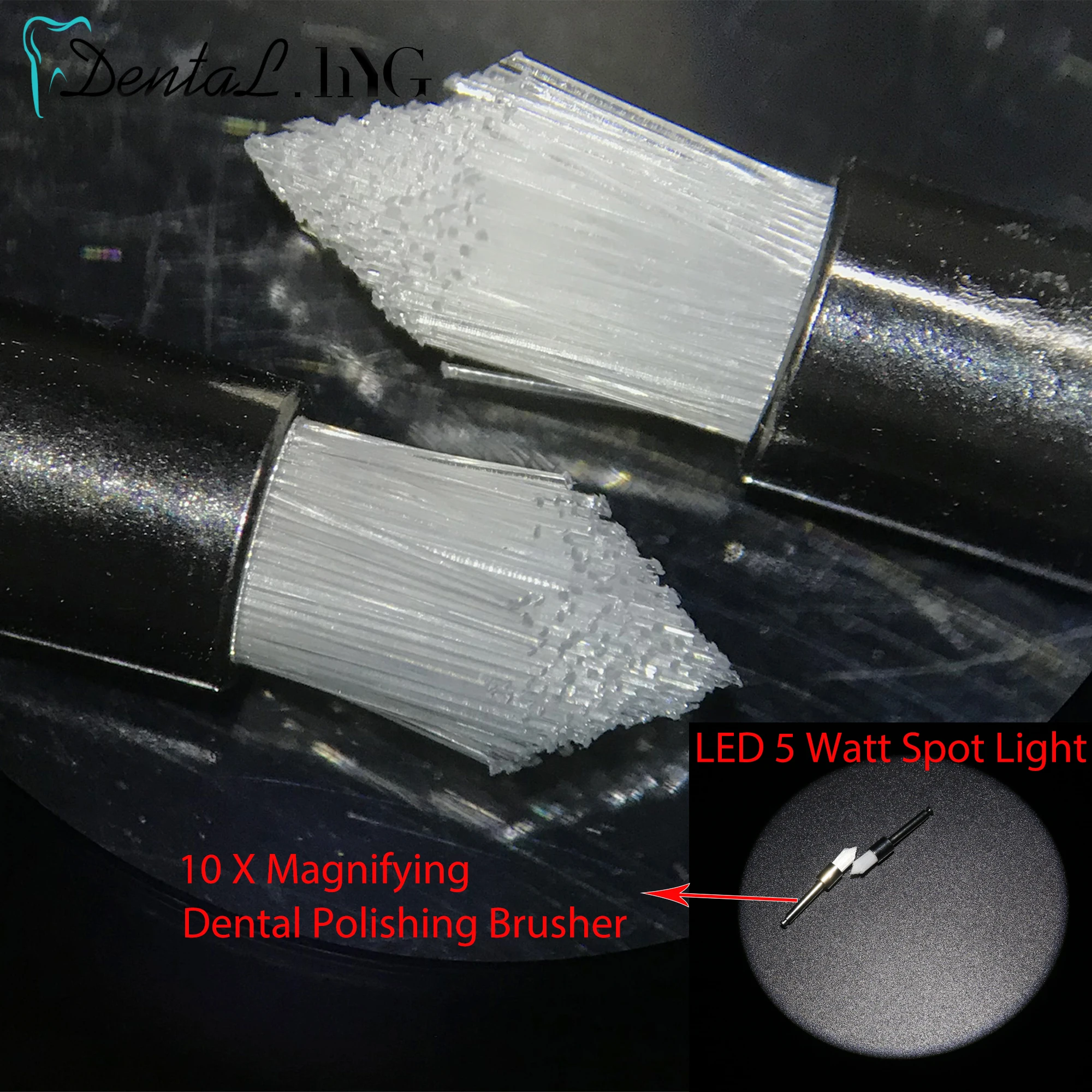 5watt LED Zobni kateri je daljnogled Mikroskopom Vrtljiv za Zobozdravnike, Zobne Lab Opreme Proteza Orodje, Oprema Spot Svetlobni Mikroskop