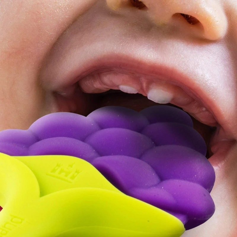 6-10Pcs Začetnih Igrače, Sadje Oblikovane Silikonske Baby Teethers BPA Free Edinstveno Darilo Dodatki za Novorojenčka