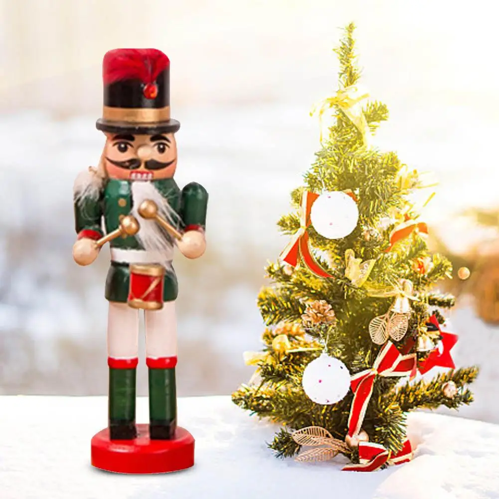 6 Kos/Nastavite Novo Nutcracker Lutkovno Vojak Oblika Dekoracijo Obesek Božično Drevo Obesek, Pribor za 12 CM