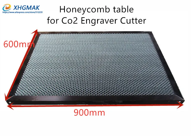 60*90 cm satja tabela aluminija za laser graverja pralni 6090 satja platformo 600*900 mm lasersko napravo deli