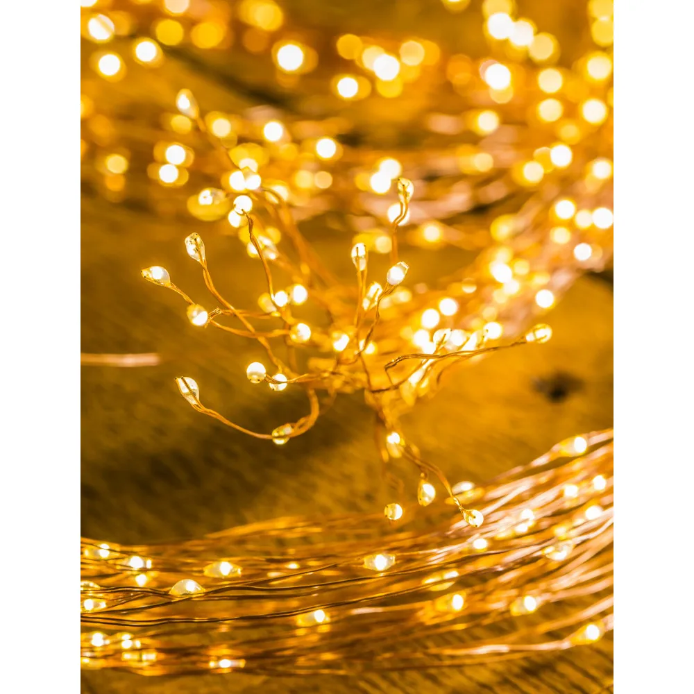600 LED Prostem Veje Drevesa Pravljice Luči Slap Luči Niz za zunanja Notranja Stranka Počitnice Božično Razsvetljavo Dekoracijo