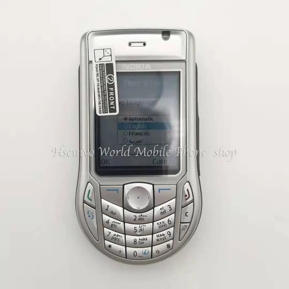 6630 Prvotne Odklenjen telefon Nokia 6630 2.1' palčni GSM, 3G Symbian 8.0 s mobilnega telefona z eno leto garancije brezplačna dostava