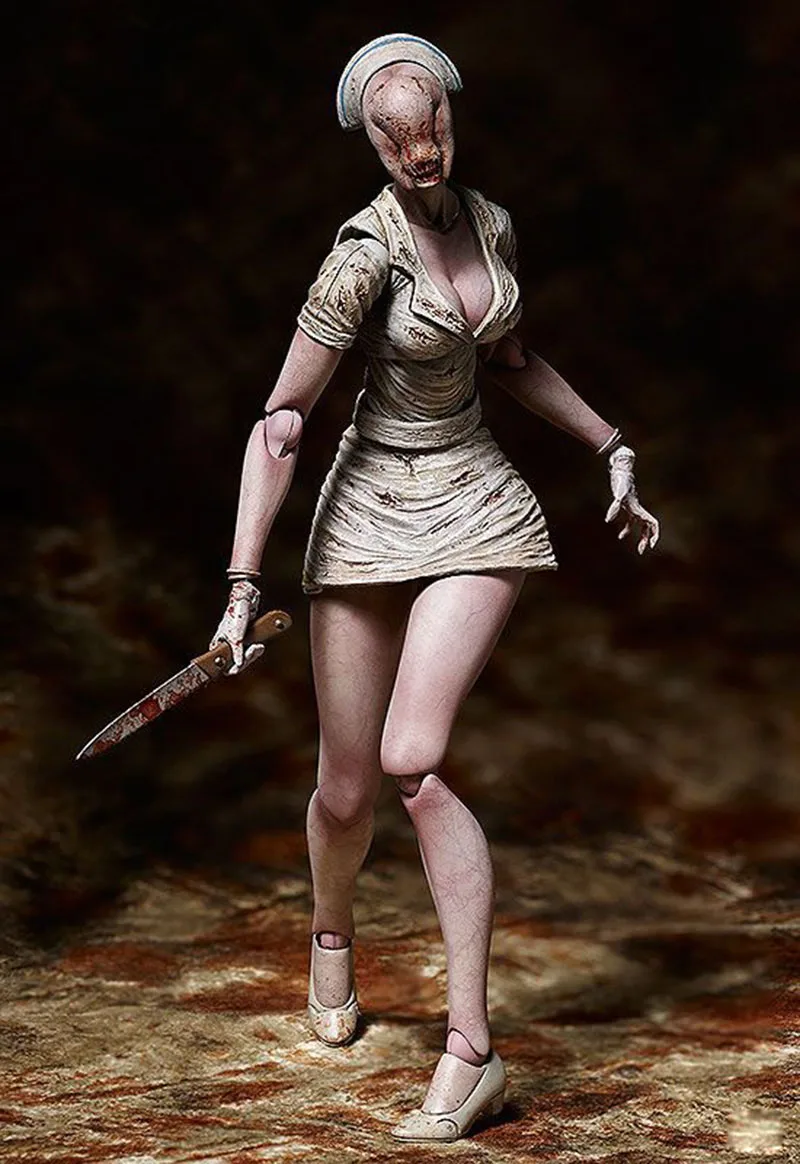6inch Figma Sp-055 Silent Hill 2 Rdeča Pyramd Stvar Slika Mehurček glavna Sestra Sp-061 Dejanje Slika Halloween Igrača, Lutka Darilo