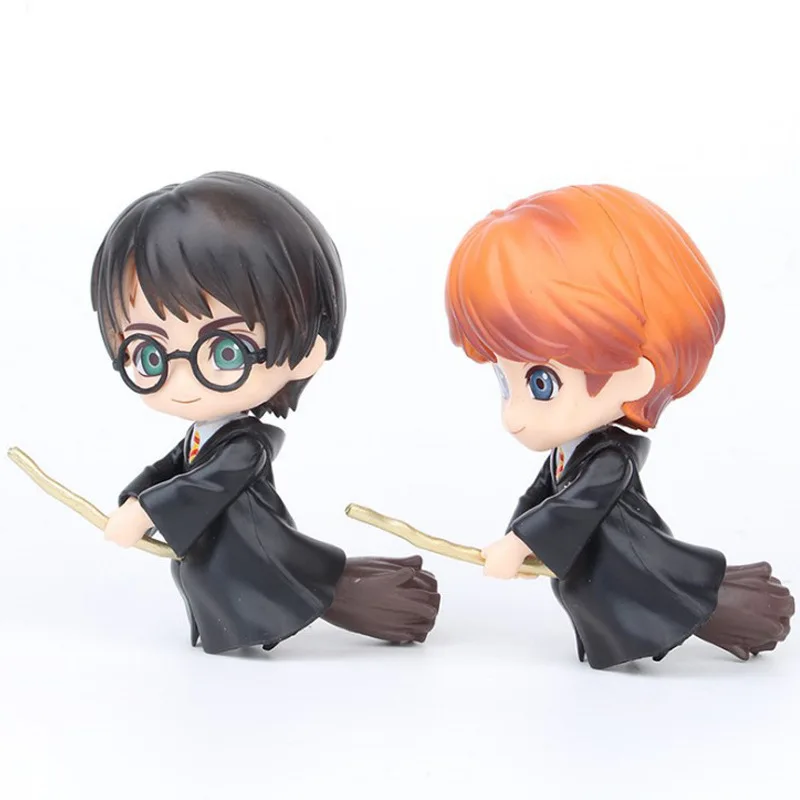 6pcs/set Potter Weasley Ron, Hermiona Snape Harried PVC Dejanje Slika Lutka Igrača Rojstni dan Torta Dekoracijo Igrače
