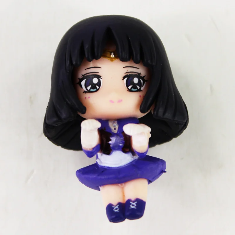 6pcs/veliko Sailor moon PVC Akcijska Figura, Igrače Model Igrače Q različica Igrače Otrok Božično Darilo