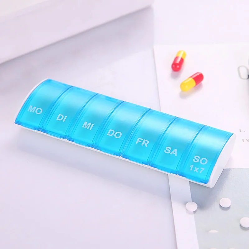 7 Dni, Tedenska Tabletke Organizator Tableta, Tablete Škatla Za Shranjevanje Plastičnih Medicine Polje Razdelilniki Health99
