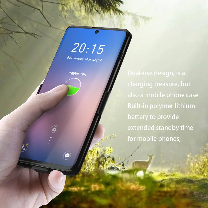 7000mAh Polnilec za Baterije Ohišje Za Samsung Galaxy Note 10 10plus 10+ Primeru Zunanje varnostne Kopije Moči Banke Zaščitni Pokrov za Polnjenje