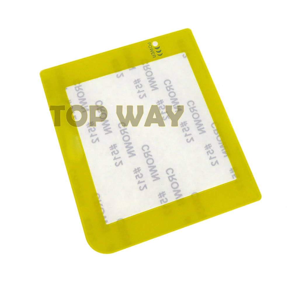 70pcs Pisane Zamenjava plastični zaščitni zaslon objektiv z logotipom za Gameboy Žep GBP
