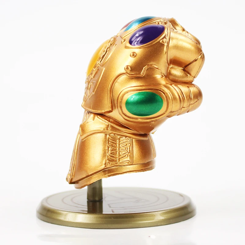 8 cm Avengers Infinity Vojne Infinity Spopad Thanos Zlato Rokavice Z Osnovno Superheroj PVC Akcijska Figura, Zbirka Model Igrača