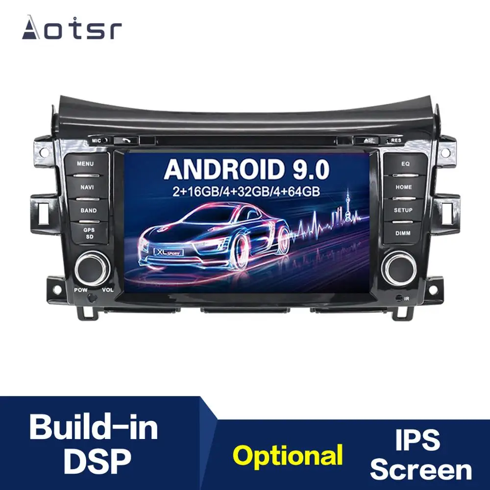 8 inch Android 9.0 Avto DVD Predvajalnik, GPS Navigacija Za Nissan Navara /NP300+ Avto Radio Stereo avto dodatki