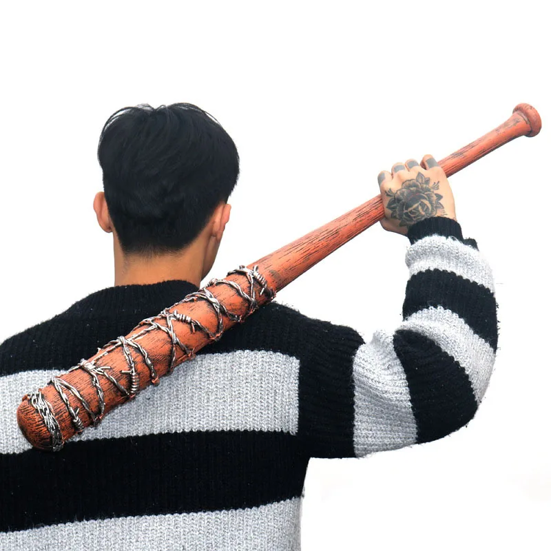 82 cm Walking Dead orodje Negan Dejanje Slika Toy model Orožje Cosplay PVC palico za baseball softball malo palico Igrače