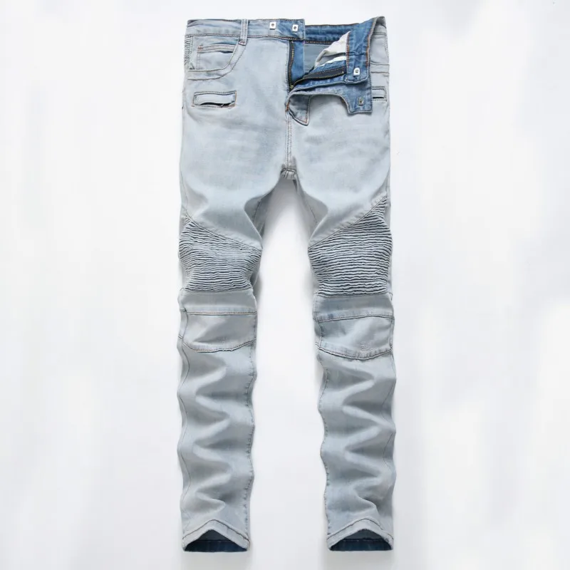 86 Brezplačna dostava velik obseg 7xl 8xl plus velikost hlače visoko elastična silm hlače jeans vojaške moških oblačil moški suh gubam