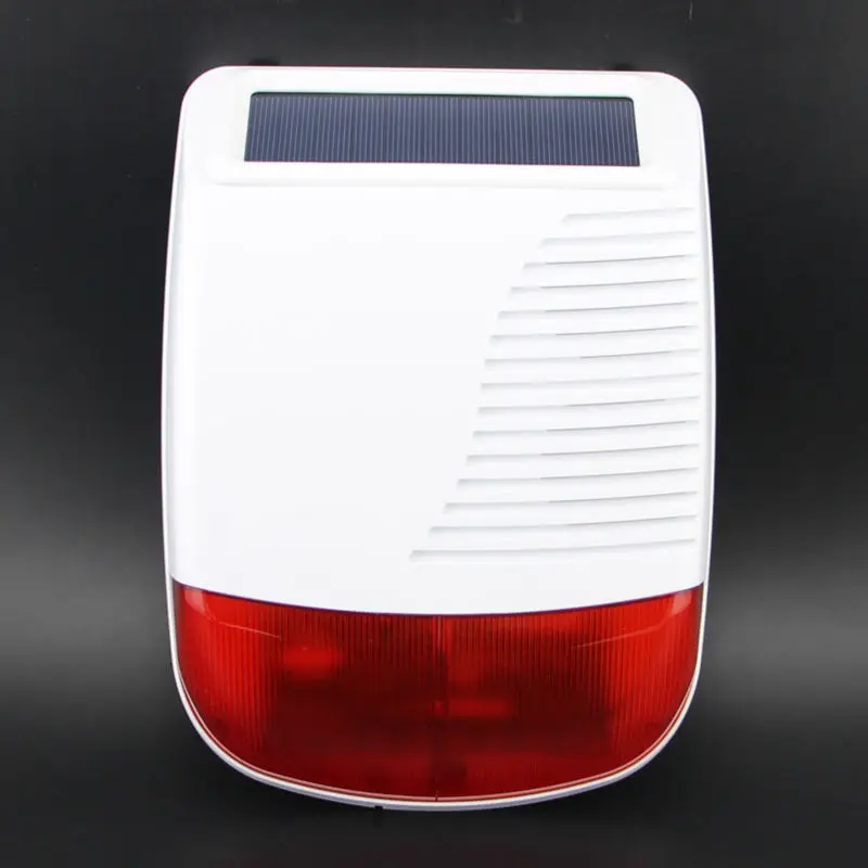 868MHZ brezžični solar powered sirene strobe sireno za 7 palčni X6 868MHZ alarmni sistem
