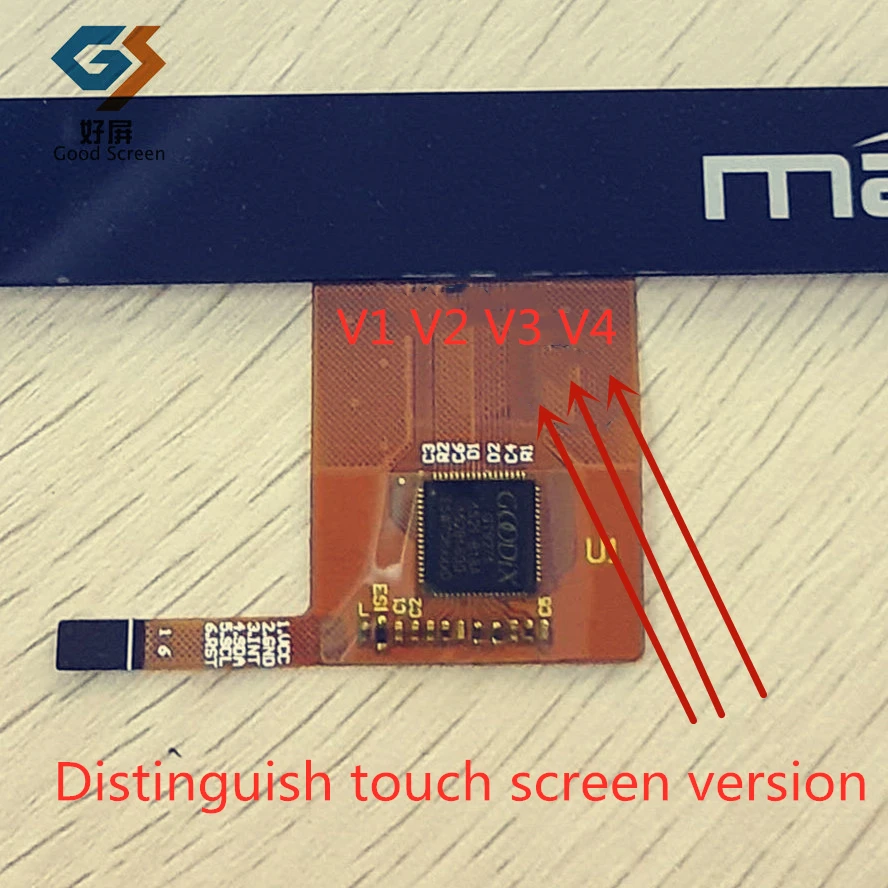 8inch, zaslon na Dotik, računalnike plošča za MaxMe Maxgo HDS802 HDS 802 zaslon na dotik panle