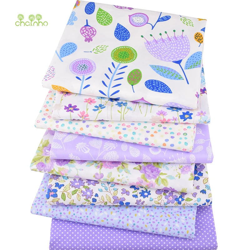 8pcs/Veliko,Keper Bombažne Tkanine Mozaik Cvetlični Tkiva Krpo Ročno DIY Quilting Šivanje Baby&Otroci Listi Obleko Materiala