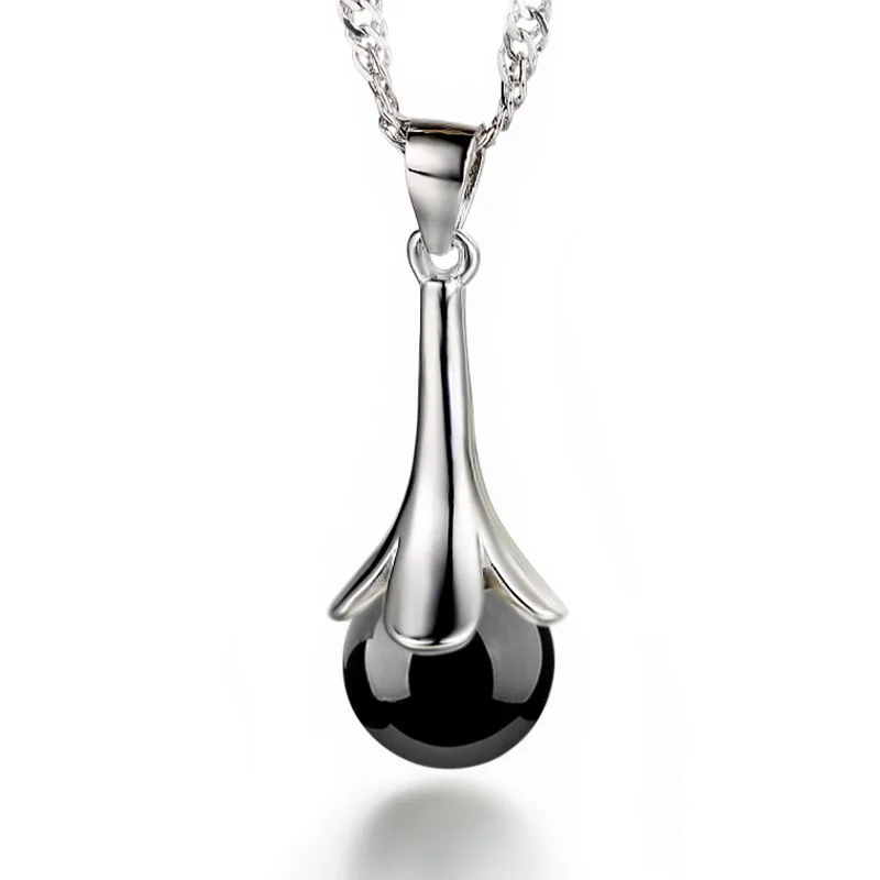 925 sterling silver fashion nosorogovo ženske' obesek ogrlice, nakit, darilo za rojstni dan padec ladijskega prometa na debelo