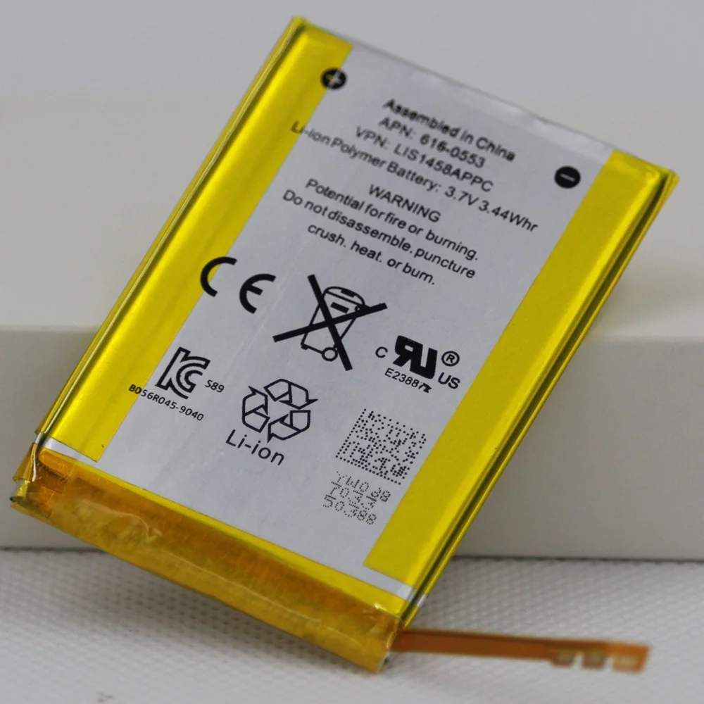 930mAh 616-0553 / LIS1458APPC Notranji Li-Polymer Nadomestna Baterija Za iPod Touch 4. Generacije 4 4g z orodja za popravilo