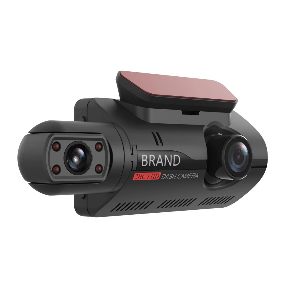 A68 Dvojno Objektiv HD Avto DVR 3-palčni IPS Zaslon Zaznavanje Gibanja nadzorno ploščo Kamere Avto Dodatki