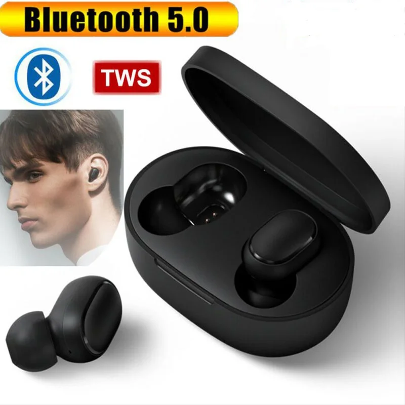 A6S Brezžične Slušalke TWS Šport Čepkov Bluetooth 5.0 šumov z Mikrofonom Za iPhone OnePlus Samsung Xiaomi Redmi