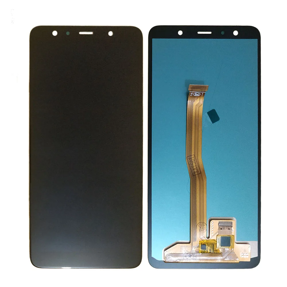 A750 Amoled LCD zaslon Za Samsung Galaxy A7 2018 A750 A750F A750DS LCD-zaslon, Zaslon na Dotik, Računalnike Skupščine A7 2018 A750FN Zaslon