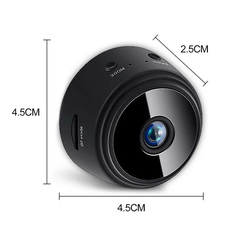 A9 Mini Kamera, WiFi Kamera 1080P HD Noč Različica Snemalnik Brezžična Mini Kamere, Video Nadzor, kamere, IP Kamere