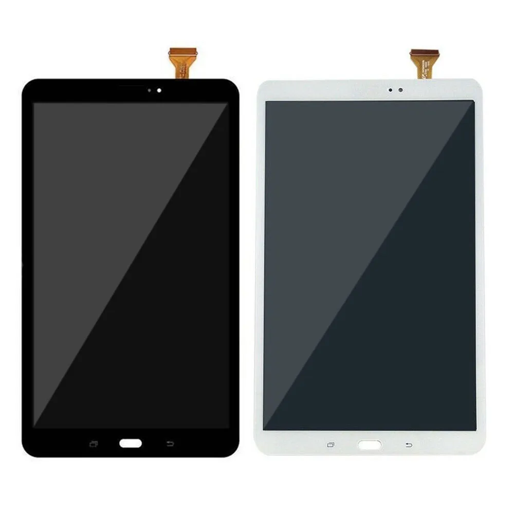 AAA+ Kakovost LCD Zaslon za Samsung Galaxy Tab 10.1 T580 T585 LCD-Zaslon, Zaslon na Dotik, Plošča Računalnike Zamenjava z Okvirjem