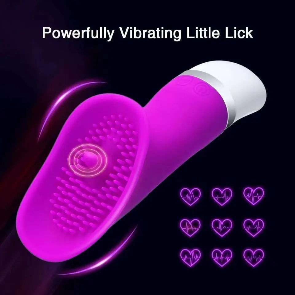 Abdo Lizanje Jezika Vibrator za Klitoris Stimulator Klitoris Blowjob Nastavek Bedak Muco Ustni Adult Sex Igrače Za Ženske Masturbator