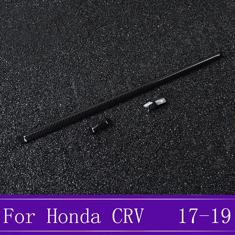 ABS Ogljikovih Vlaken Centralni Nadzor Trim Trakovi Notranje opreme Auto Dodatki so Primerni Za Honda CRV CR V 2017 2018 2019