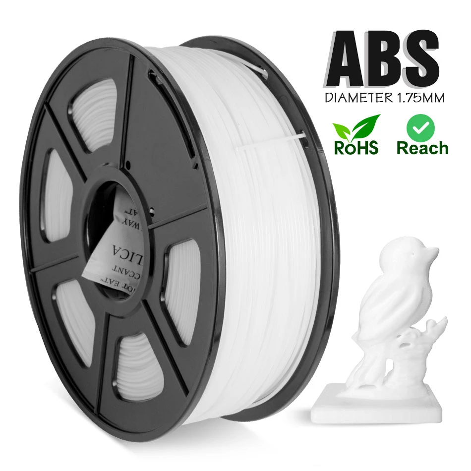 ABS Žarilno 1.75 mm Za 3D Tiskalnik, ki Ne Mehurček Odlično Kakovost Plastike ABS Nitke Za Otroke Čačka 1 KG/2.2 KG