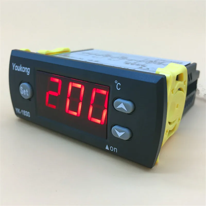 AC 220V 10A Digitalni LCD Temperaturni Regulator z 2m Tipalo Termostat Regulator Grelnika 0~200 stopinj Termostat za Inkubator