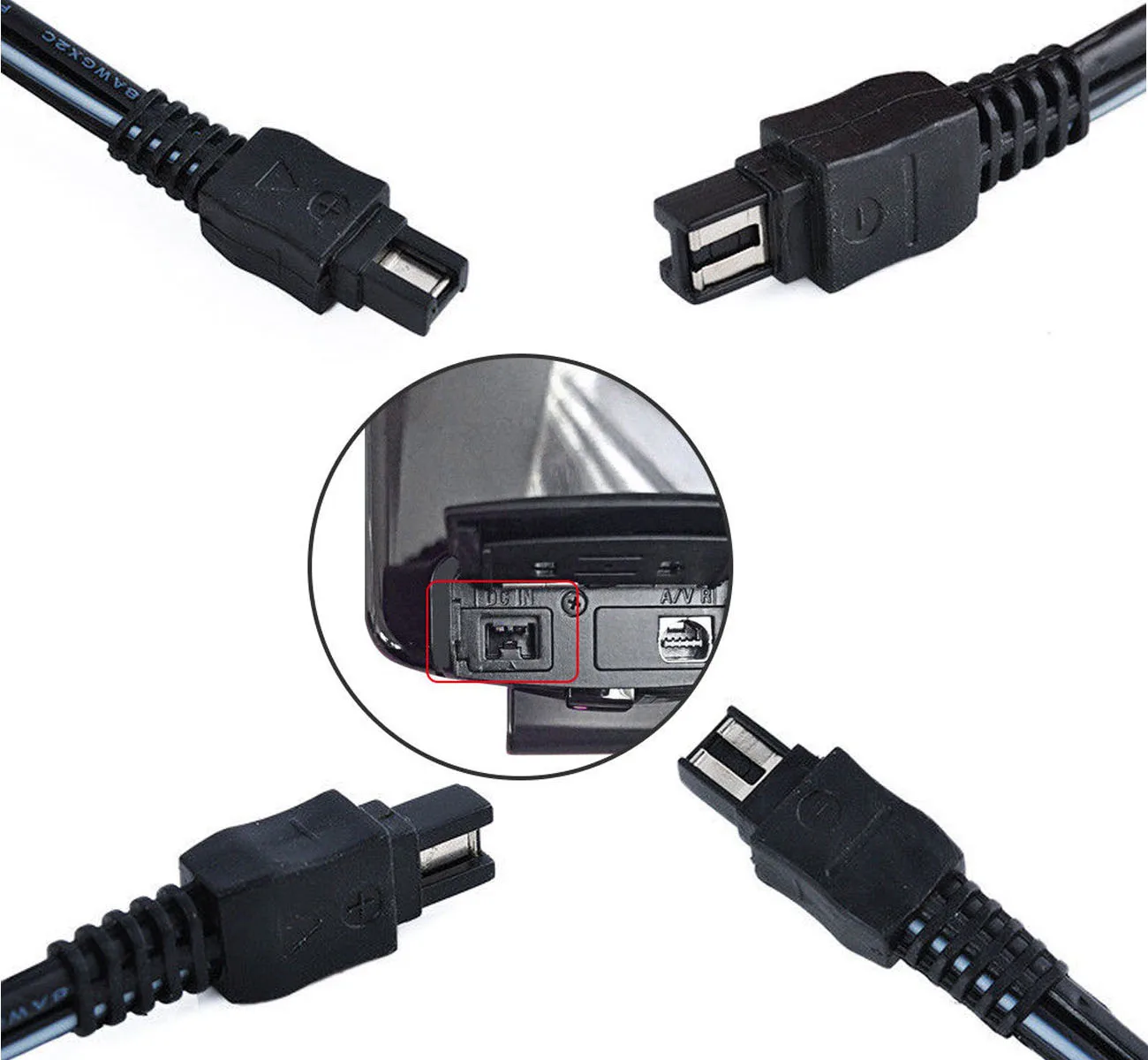 AC Power Adapter Polnilec za Sony DCR-DVD602E, DCR-DVD605E, DCR-DVD608E, DCR-DVD610E, DCR-DVD650E,DCR-DVD653E Videokamera Handycam