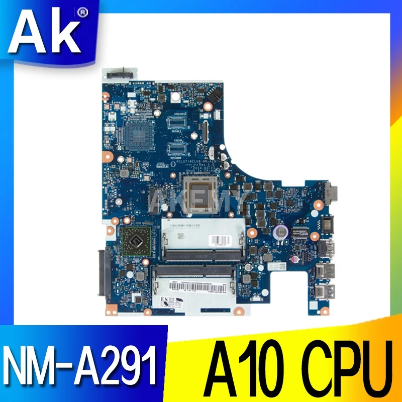 ACLU7 / ACLU8 NM-A291 Za Lenovo Z50-75 G50-75M zvezek matična plošča PROCESOR A10-7300 DDR3 test delo