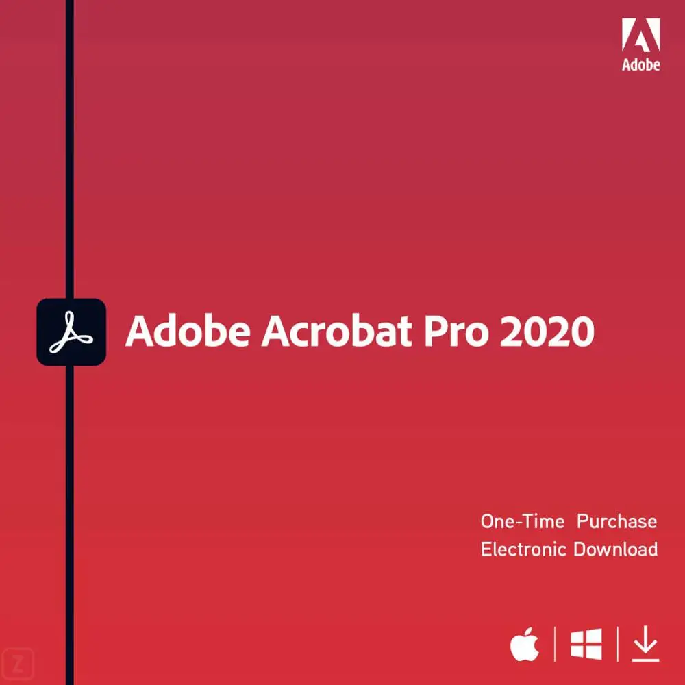 Adobe Acrobat Pro DC 2020 Življenju aktiviranje Hitra dostava