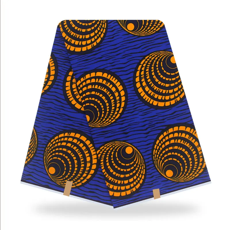 Afriške vosek tiskanje tkanine pravi mehko bombaž 6 metrov/kos garancije pravi vosek za krpanje šivanje
