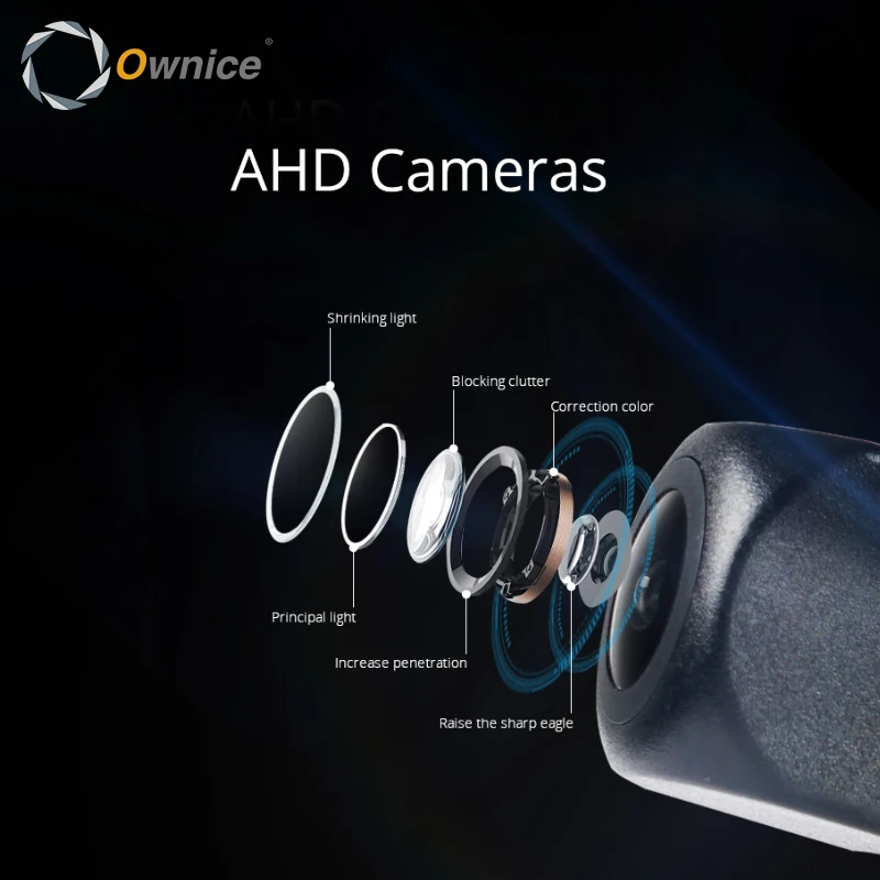 AHD 1080P Avto pogled od Zadaj kamero Nočno gledanje HD za Univerzalno Android avto radio Multimedijski sistem igralec Backup Parkirnih
