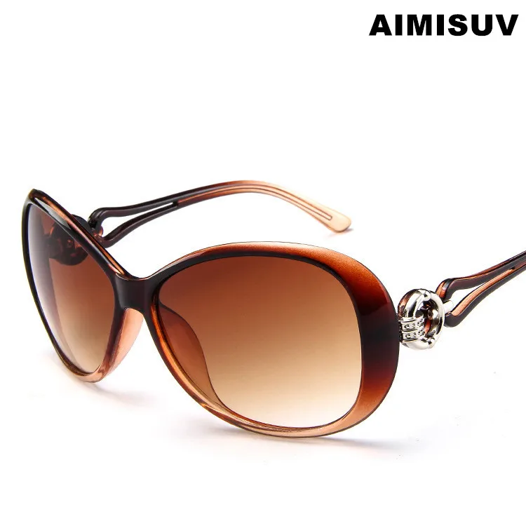 AIMISUV Modni, Klasični Gradient sončna Očala Ženske blagovne Znamke Oblikovalec Prevelik sončna Očala UV400 Retro vožnjo očala