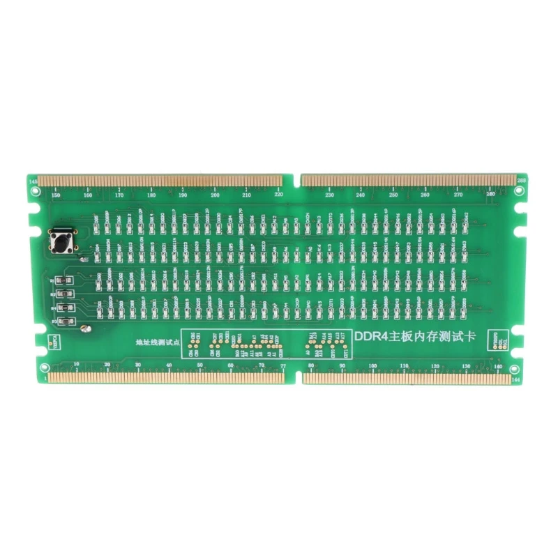 AIMOMETER DDR4 Test Sim Reže RAM Pomnilnika Ven LED Desktop Motherboard Popravila Analyzer Tester