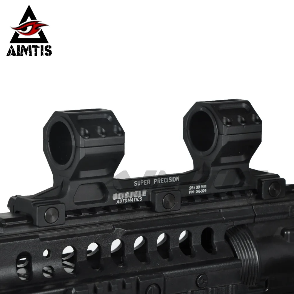 AIMTIS AR15 M4 M16 GE Gori Dolgo Različico Področje uporabe Mount Tactical Puška 25.4 mm/30 mm Lov Obroči Gori Orožje Fit Picatinny Železnici