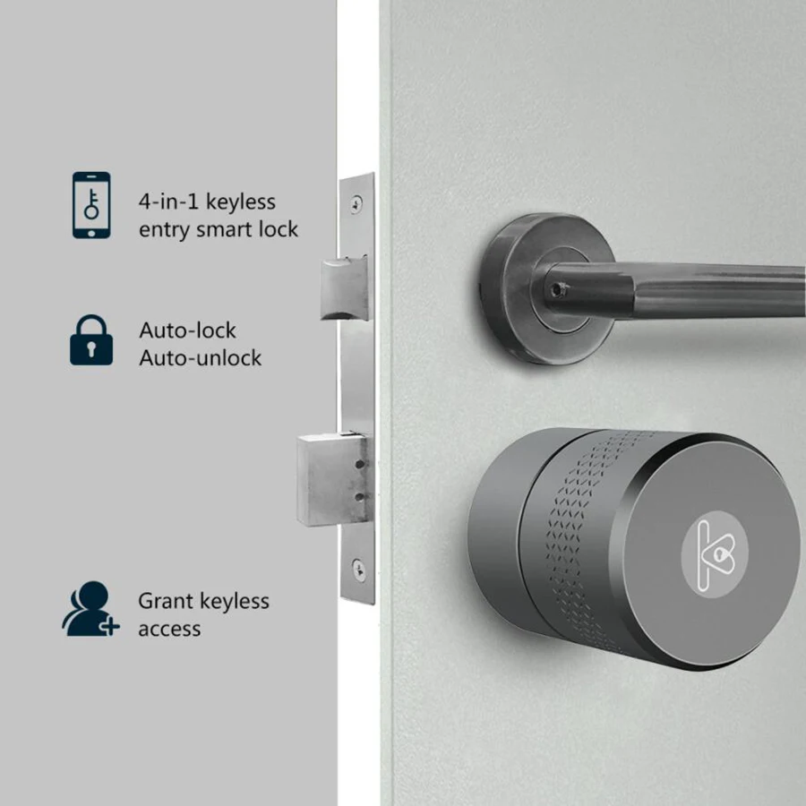 AIRBNK M500 Tuya Smart Zaklepanje Vrat Cilindra Prstnih Smart Lock Bluetooth, Zigbee Brezžična Zaklepanje Vrat Pametni Dom Nadzor Omrežja
