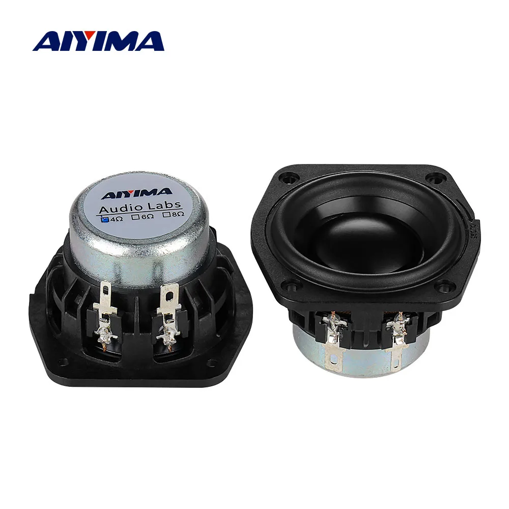 AIYIMA 2 palca 4 Ohm 15W Bluetooth Prenosni Zvočnik Celoten Obseg Neodymium nizkofrekvenčni Zvočnik Za Peerless Zvočniki DIY 2PCS